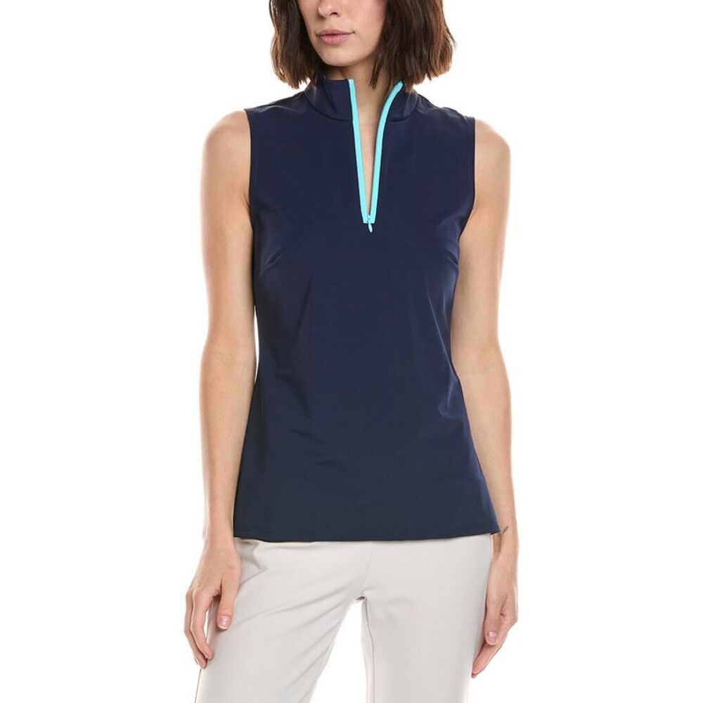 Melly M Womens Delray Top, Navy